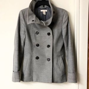 H&M Gray Peacoat